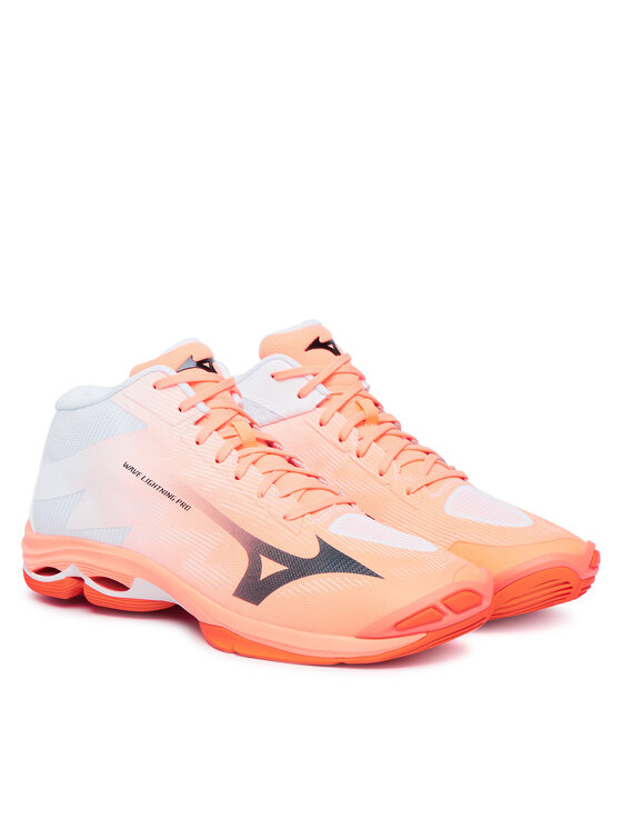 Mizuno Взуття у спортзал Mizuno Wave Lightning Pro Mid V1GA2665 Кораловий