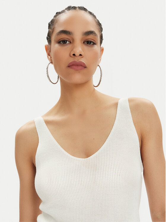 Vero Moda Vero Moda Топ New Lex Sun 10281877 Білий Regular Fit