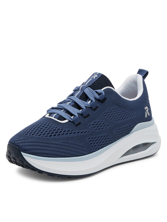 Rieker Revolution Lifestyle Sneakersy Rieker Revolution Lifestyle W2701-14 Tmavomodrá