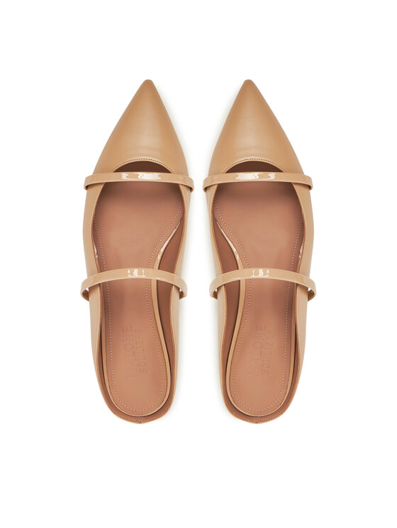 MALONE SOULIERS Шльопанці MALONE SOULIERS Maureen Flat 327 Бежевий