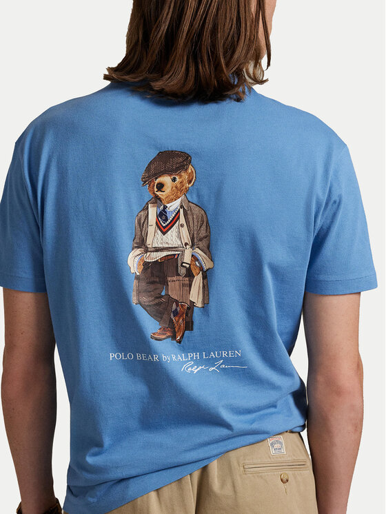 Polo Ralph Lauren Polo Ralph Lauren Camiseta 710P00084001 Azul Custom Slim Fit