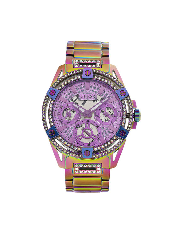 Guess Ρολόι Guess Queen GW0464L4 Ροζ