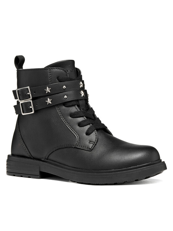 Geox Trzewiki Geox J Eclair Girl J669QJ 000BC C9999 M Czarny
