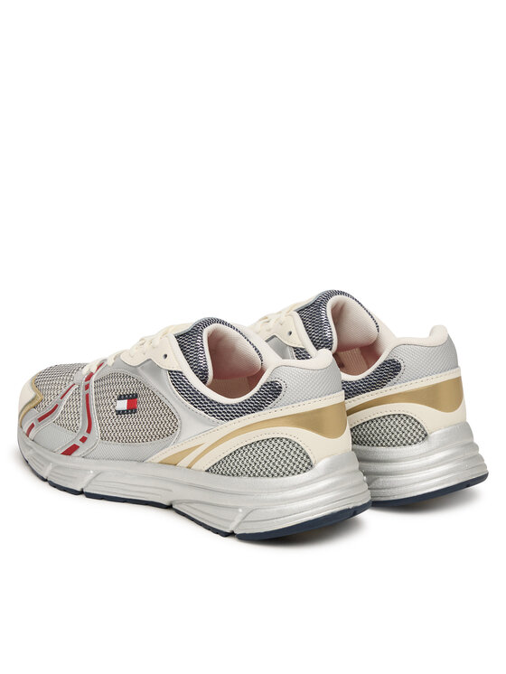Tommy Jeans Сникърси Tommy Jeans Tjw Modern Runner Metallic EN0EN03153 Сив