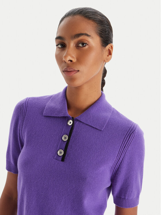 PINKO PINKO Поло Gorgona 105450 A2Q9 Фіолетовий Regular Fit