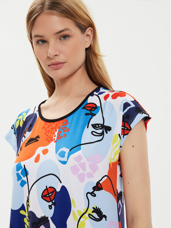 Joseph Ribkoff Joseph Ribkoff Футболка 241308 Кольоровий Regular Fit
