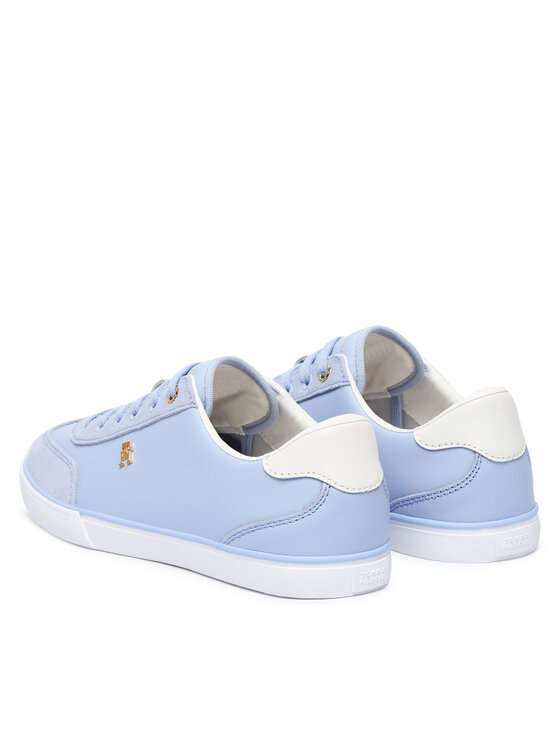 Tommy Hilfiger Αθλητικά Tommy Hilfiger Th Chic Low Vulc FW0FW09391 Ανοιχτό μπλε