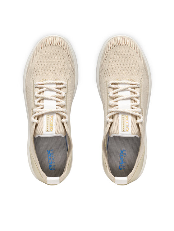 Geox Sneakersy Geox D Spherica D15NUA 0006K C6738 Beżowy