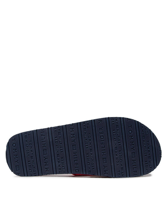 Tommy Hilfiger Japanke Tommy Hilfiger Logo Print Flip Flop T3A8-32190-0058 S Crvena