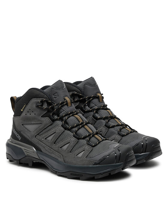 Salomon Трекінгові черевики Salomon X Ultra 360 Leather Mid Gore-Tex L47570800 Чорний