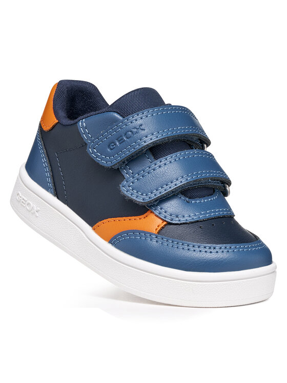 Geox Sneakersy Geox B Eclyper Boy B555LA 000BC C0659 Granatowy