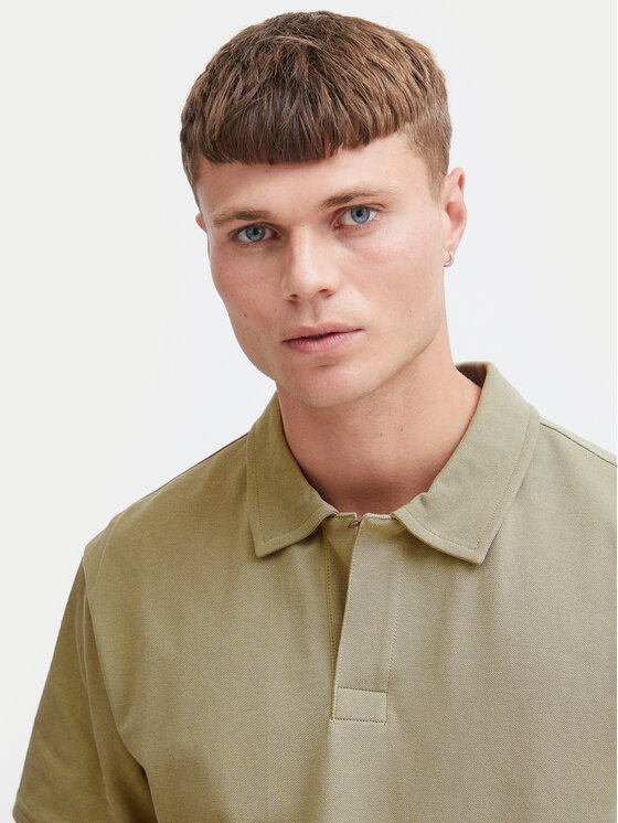 Solid Solid Polo 21108171 Zelena Regular Fit