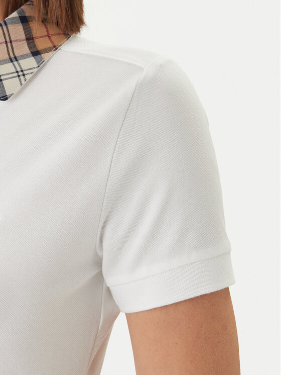 Barbour Barbour Polo Malvern LML0633WH33 Blanco Slim Fit