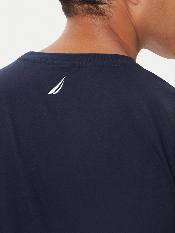 Nautica Nautica Camiseta Koa N1S03430 Azul marino Regular Fit