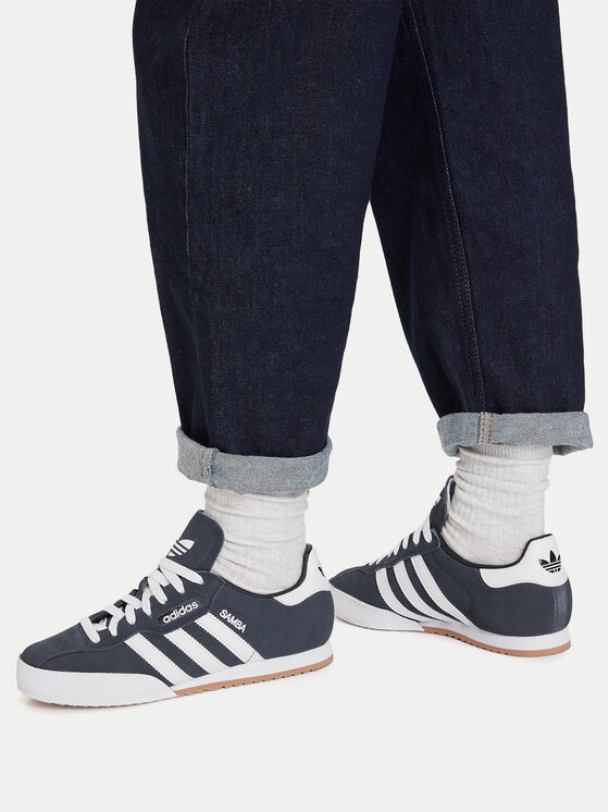 adidas Sneakersy adidas Super Suede 019332 Granatowy