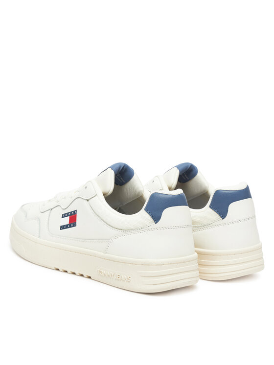 Tommy Jeans Sneakersy Tommy Jeans (New)Tjm Cupsole Leather Ess EM0EM01443 Biały