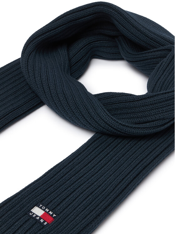 Tommy Hilfiger Šál Tommy Hilfiger Heritage AW0AW18983 Tmavomodrá