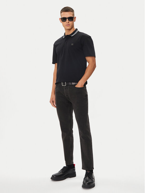 HUGO Hugo Polo Doucano 50510036 Nero Regular Fit