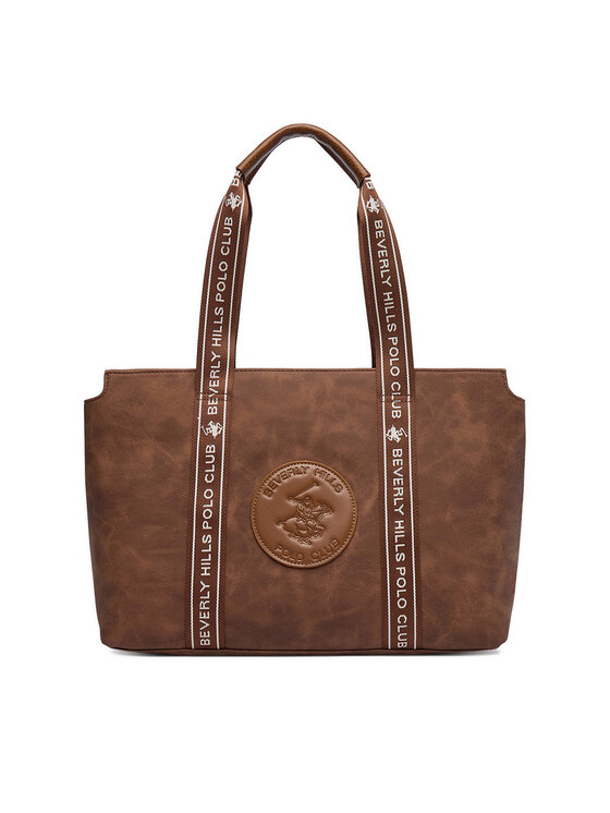 Beverly Hills Polo Club Ročna torba Beverly Hills Polo Club CWBEO-BHPC-L-007-10 Rjava
