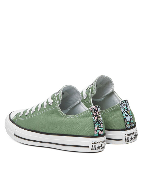 Converse Кеди Converse Chuck Taylor All Star Mini Flowers A14982C Зелений