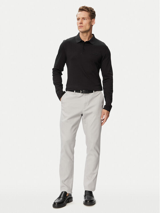 Calvin Klein Calvin Klein Polo Supima LV04LH240G Negro Slim Fit