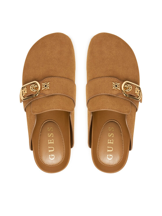 Guess Шльопанці Guess FLPGAL ESU06 Коричневий
