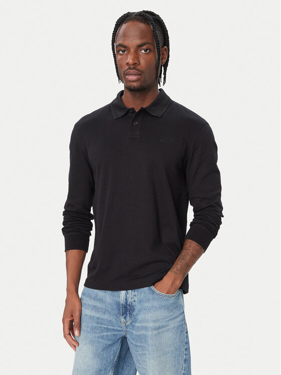 BOSS BOSS Polo Interlock 50527525 Negro Regular Fit