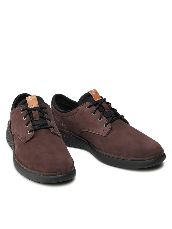 Timberland Nizki čevlji Timberland Cross Mark Pt Oxford TB0A2N27V131 Rjava