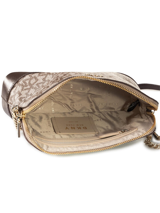 DKNY Kabelka DKNY Bryant Park Logo R01E4655 Hnědá