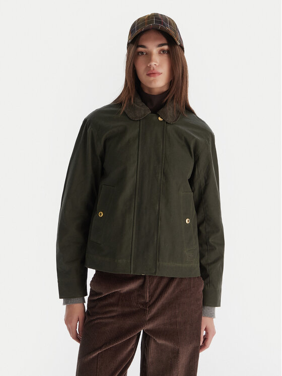 Hunter Hunter Prijelazna jakna Leith HARW0065251 Zelena Oversize