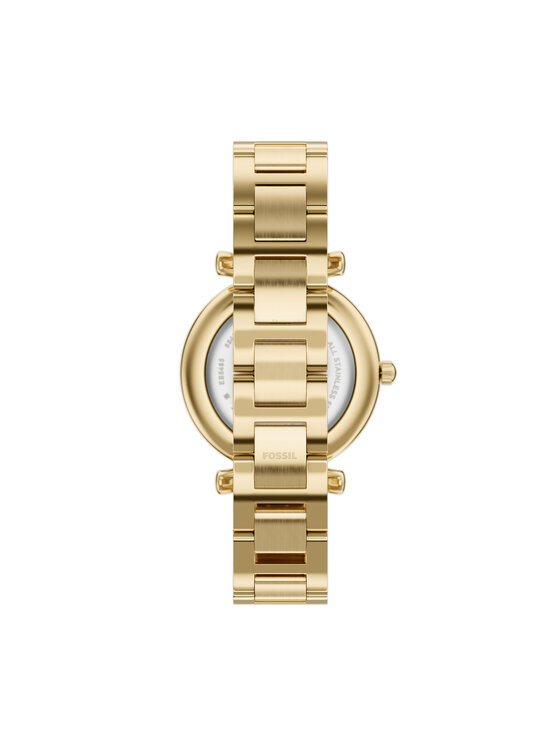 Fossil Ρολόι Fossil Carlie ES5465 Χρυσό