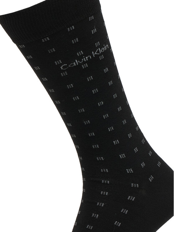 Calvin Klein Dlouhé ponožky Calvin Klein 701241207 Černá