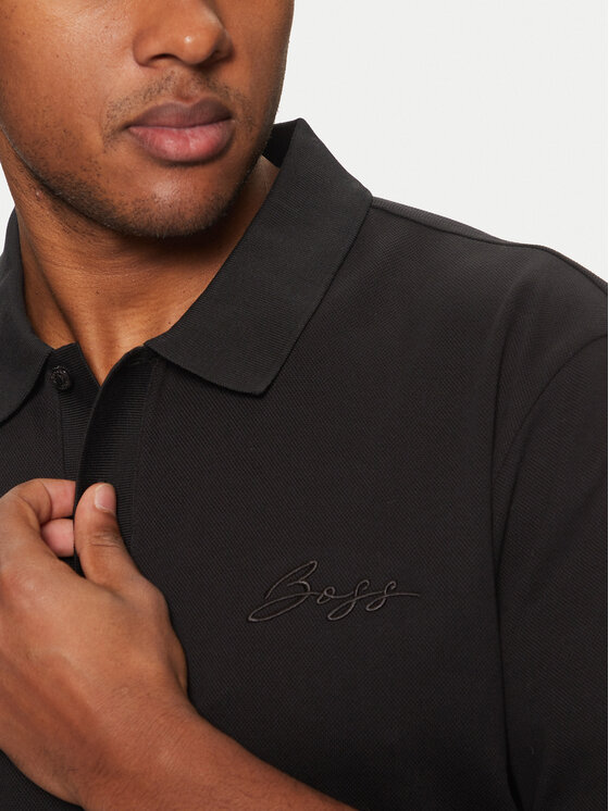 BOSS BOSS Поло C-Parris 104 50531402 Чорний Regular Fit