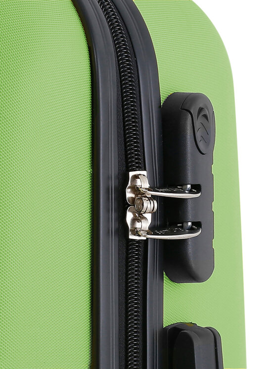 Semi Line Veľký kufor Semi Line T5949-3 Zelená