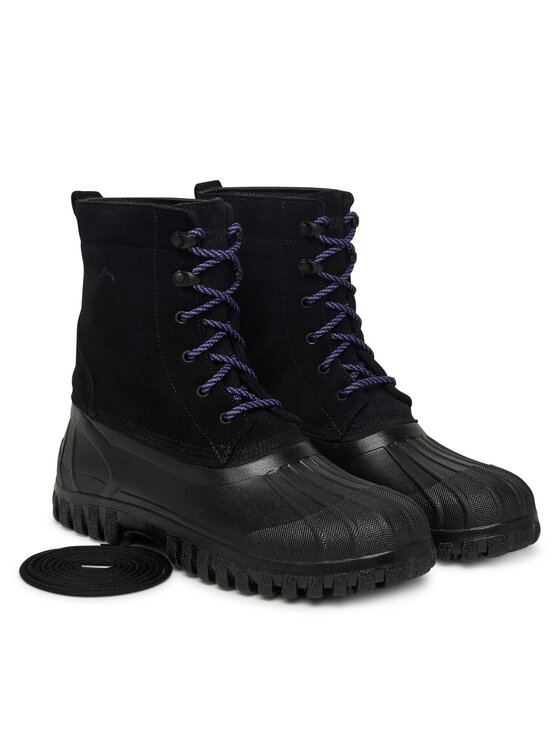 Diemme Šnurovacia obuv Diemme Anatra DI24FWANM-X01S008 Čierna