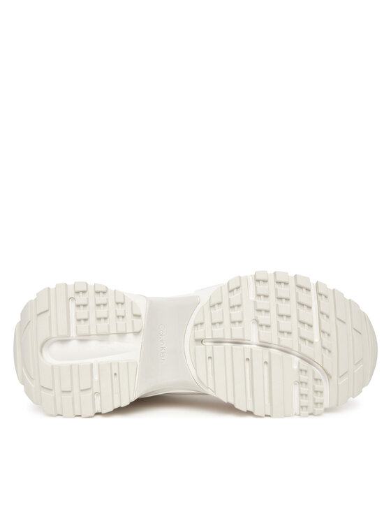 Calvin Klein Sneakersy Calvin Klein Hike Runner Mg Nylon Mix YW0YW02075 Bílá