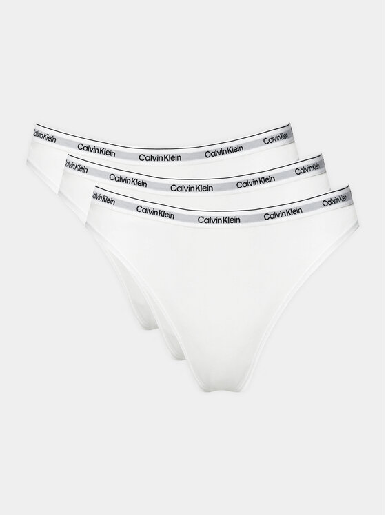 Calvin Klein Underwear Calvin Klein Underwear Stringų komplektas 000QD5209E Balta