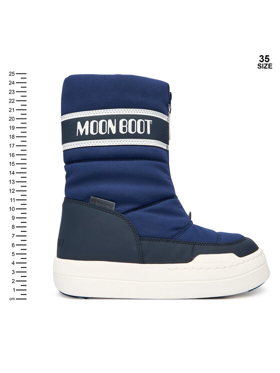 Moon Boot Снігоходи Moon Boot Jr Park Zip High Wp 80D3440080 D Cиній