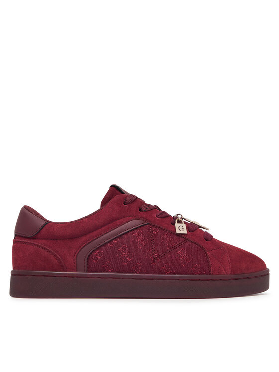 Guess Sneakersy Guess FLFJAR FAL12 Bordowy