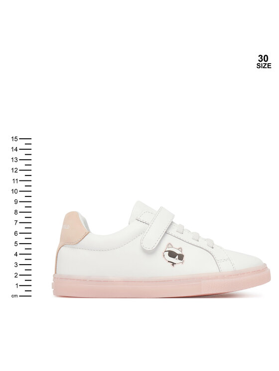KARL LAGERFELD Sneakersy KARL LAGERFELD Z31184 S Biela