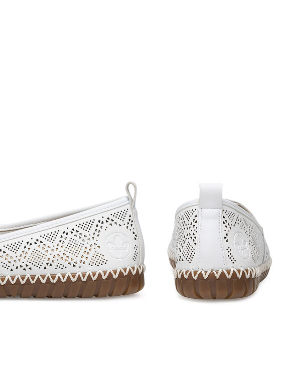 Rieker Zapatos hasta el tobillo Rieker M2851-80 Blanco