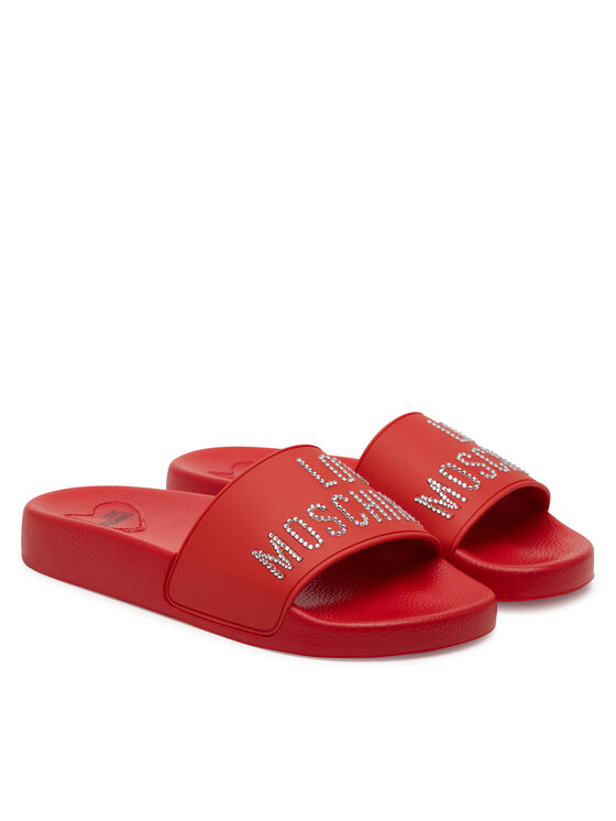 LOVE MOSCHINO Шльопанці LOVE MOSCHINO JA28122G1MI13500 Червоний