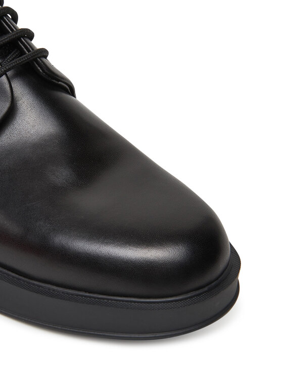 HUGO Īsi apavi HUGO Lenner 50548553 Melns