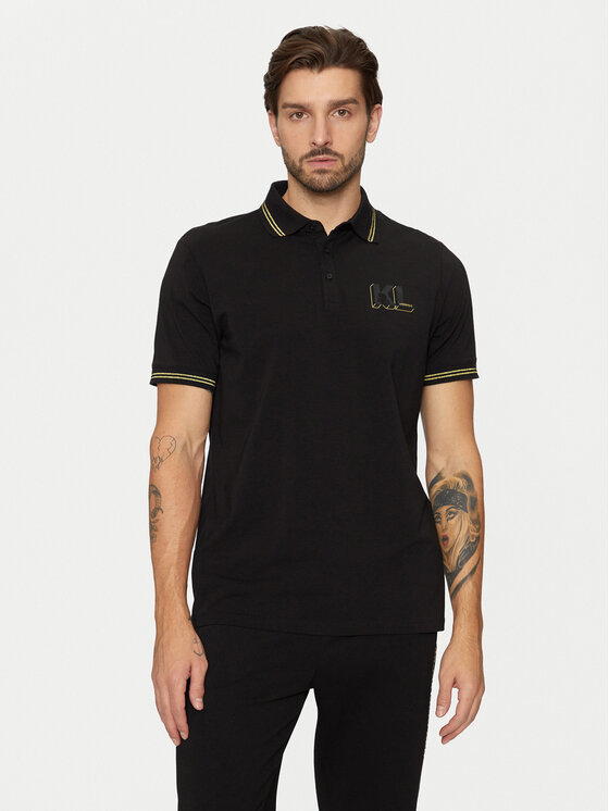 KARL LAGERFELD KARL LAGERFELD Polo 745462 551235 Crna Regular Fit