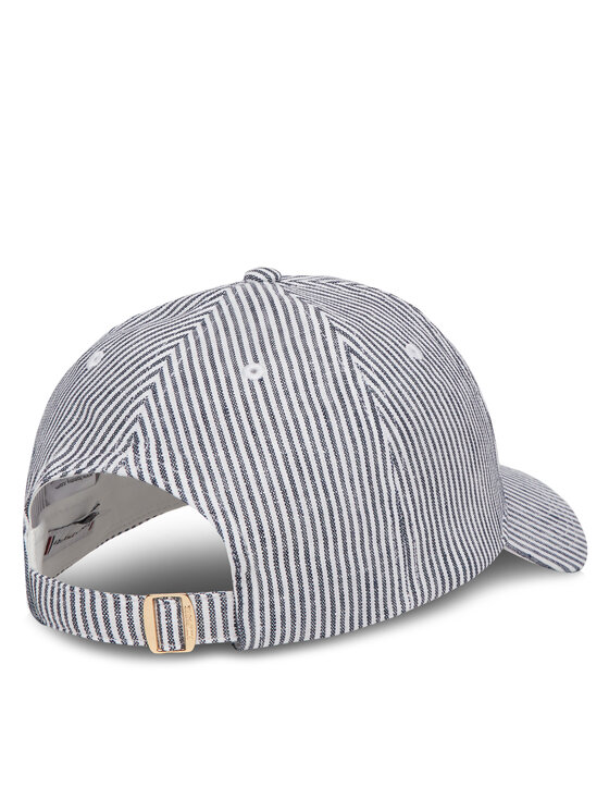 Tommy Hilfiger Шапка с козирка Tommy Hilfiger Premiu Beach AW0AW17141 Син