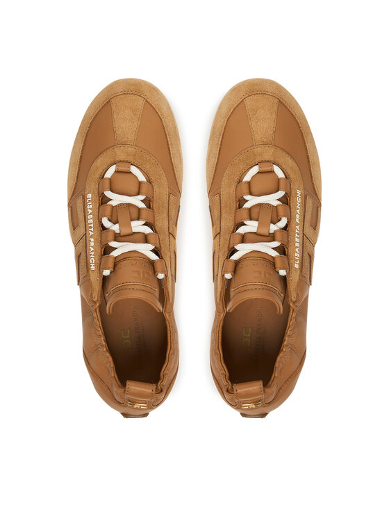 Elisabetta Franchi Снікерcи Elisabetta Franchi SA39G61E2 Коричневий