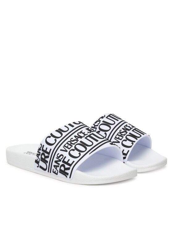 Versace Jeans Couture Шльопанці Versace Jeans Couture 80YA3SQ1 Білий