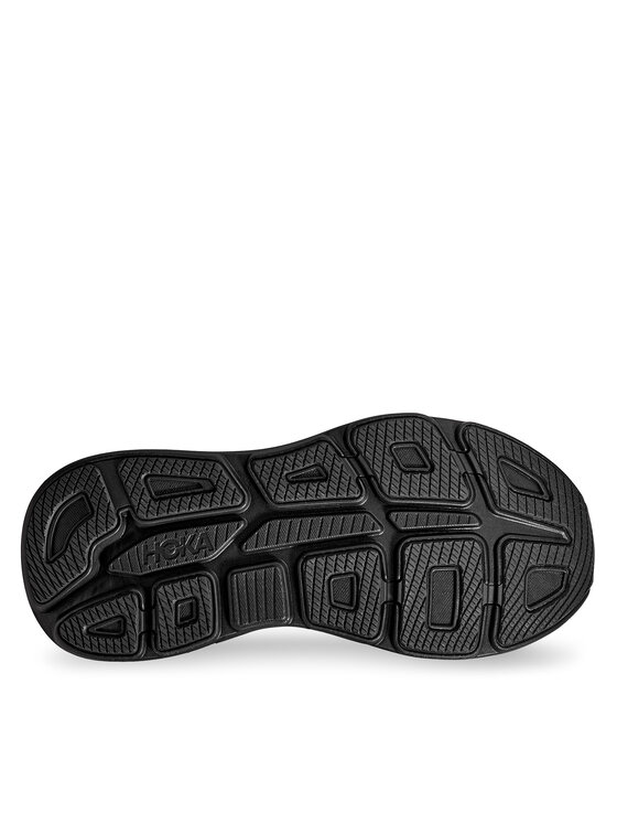 Hoka Взуття для бігу Hoka Bondi 9 Wide Чорний