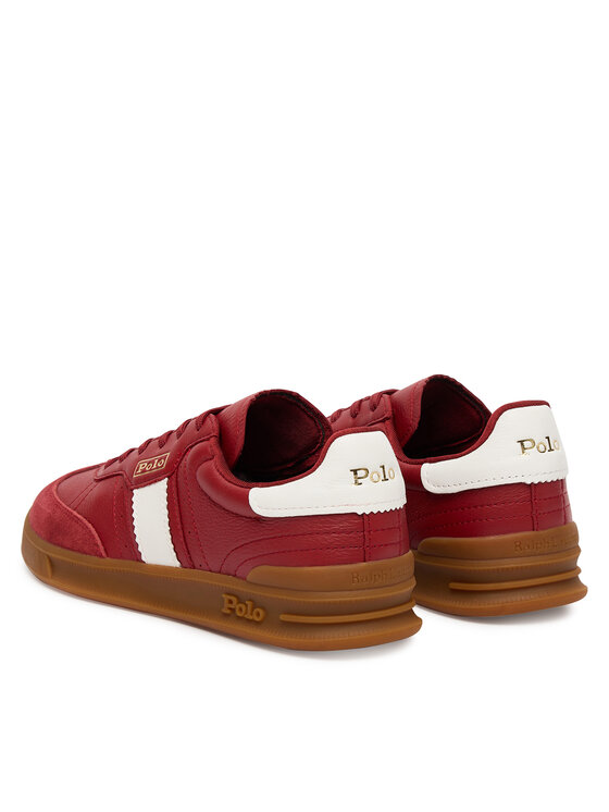 Polo Ralph Lauren Sneakersy Polo Ralph Lauren Aera 804956688005 Červená