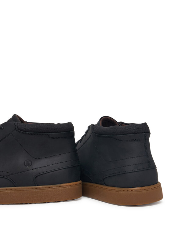 Clarks Šnurovacia obuv Clarks Lydford Mid 26320323 Čierna